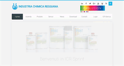 Desktop Screenshot of icrsprint.it