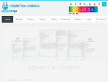 Tablet Screenshot of icrsprint.it